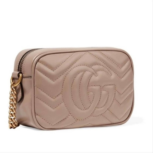 GUCCU Marmont GG mini quilted leather camera bag - Picture 3 of 5